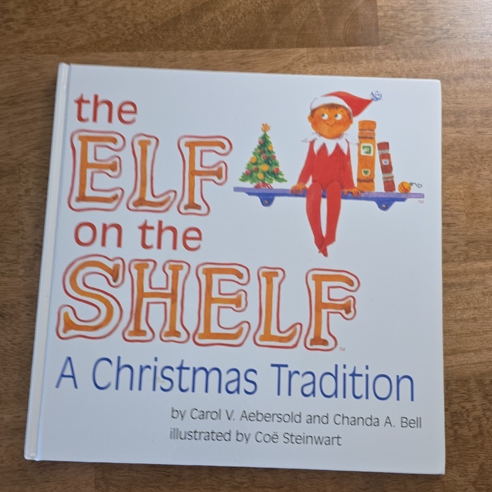 Elf on the Shelf A Christmas‎ Tradition Book ONLY Kids Children Hardcover